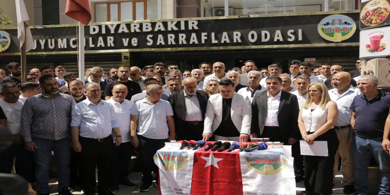 Diyarbakır'da iş dünyası temsilcilerinden kurşunlama olayına tepki