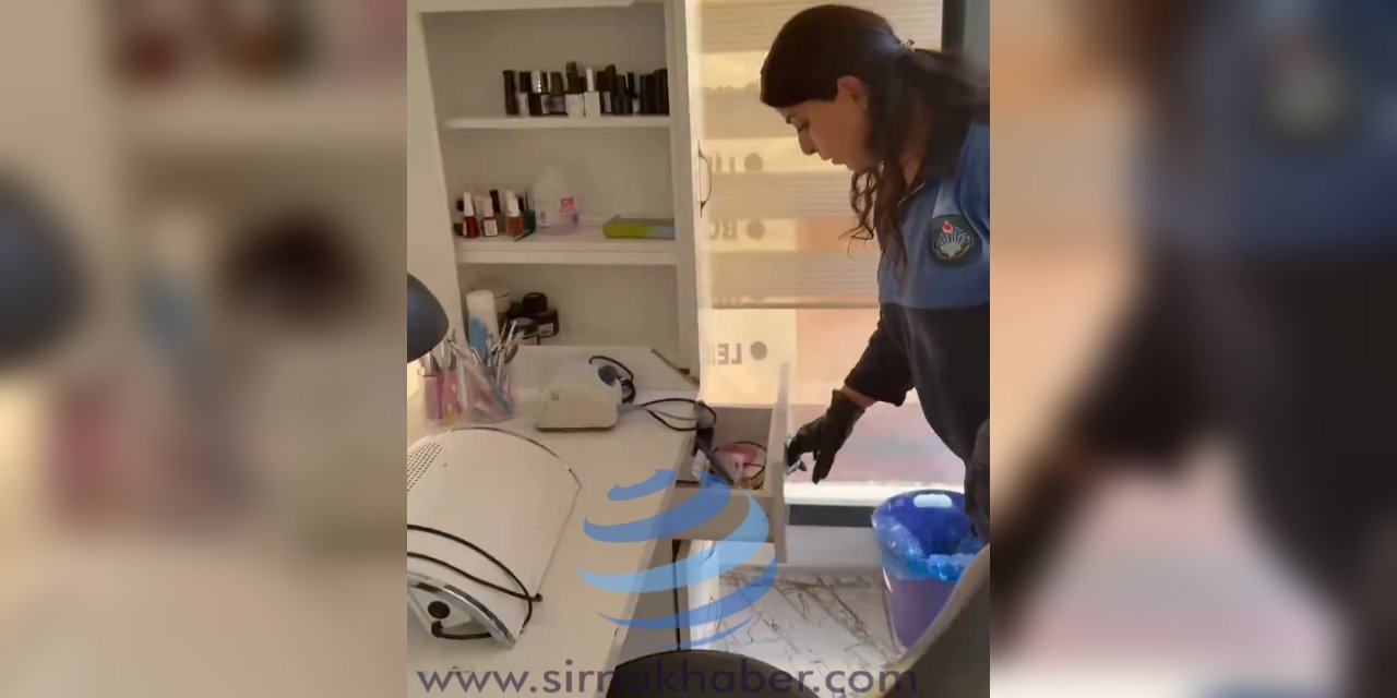 Silopi’de Güzellik Merkezlerine Sıkı Denetim: 1 İşletme Mühürlendi, 1’inin Ruhsatı İptal Edildi