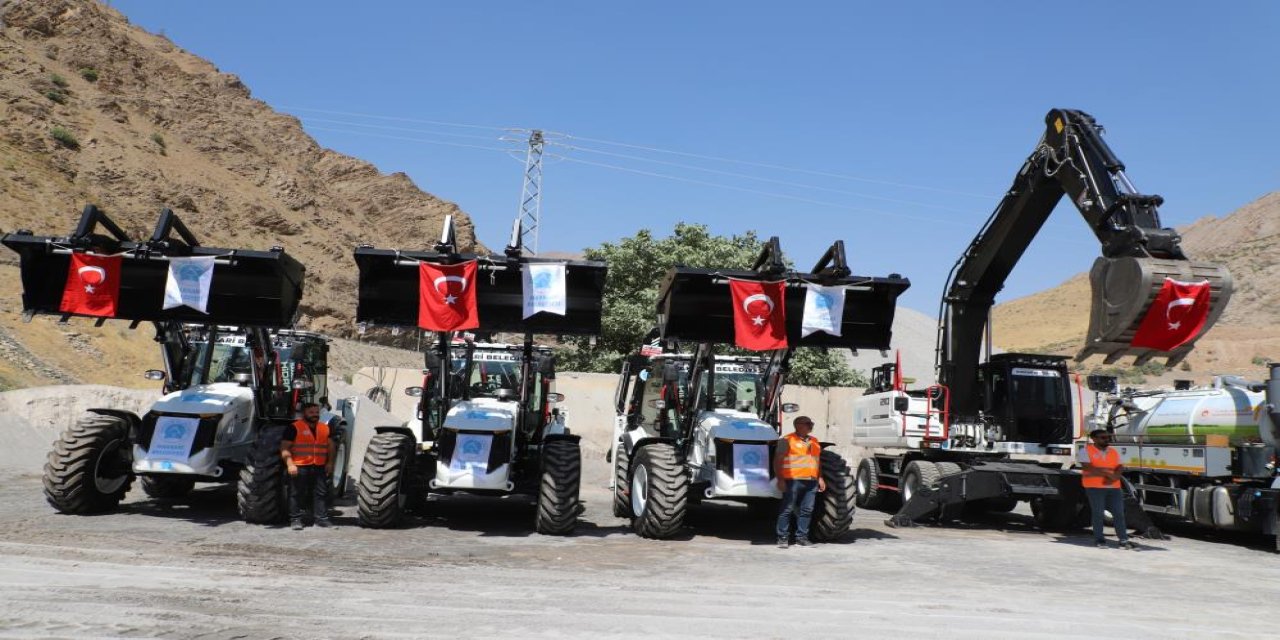 Hakkâri’de 128 milyon liralık araç yatırımı