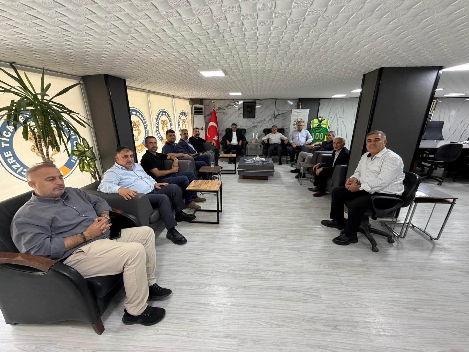 Cizre'de STK Temsilcileri TSO'da Bir Araya Geldi
