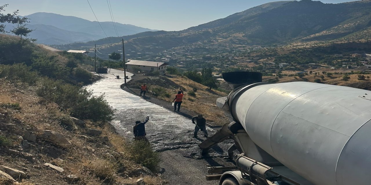 Uludere’de O Köyün Yolu Değişti: 300 Metrelik Çalışma Tamamlandı
