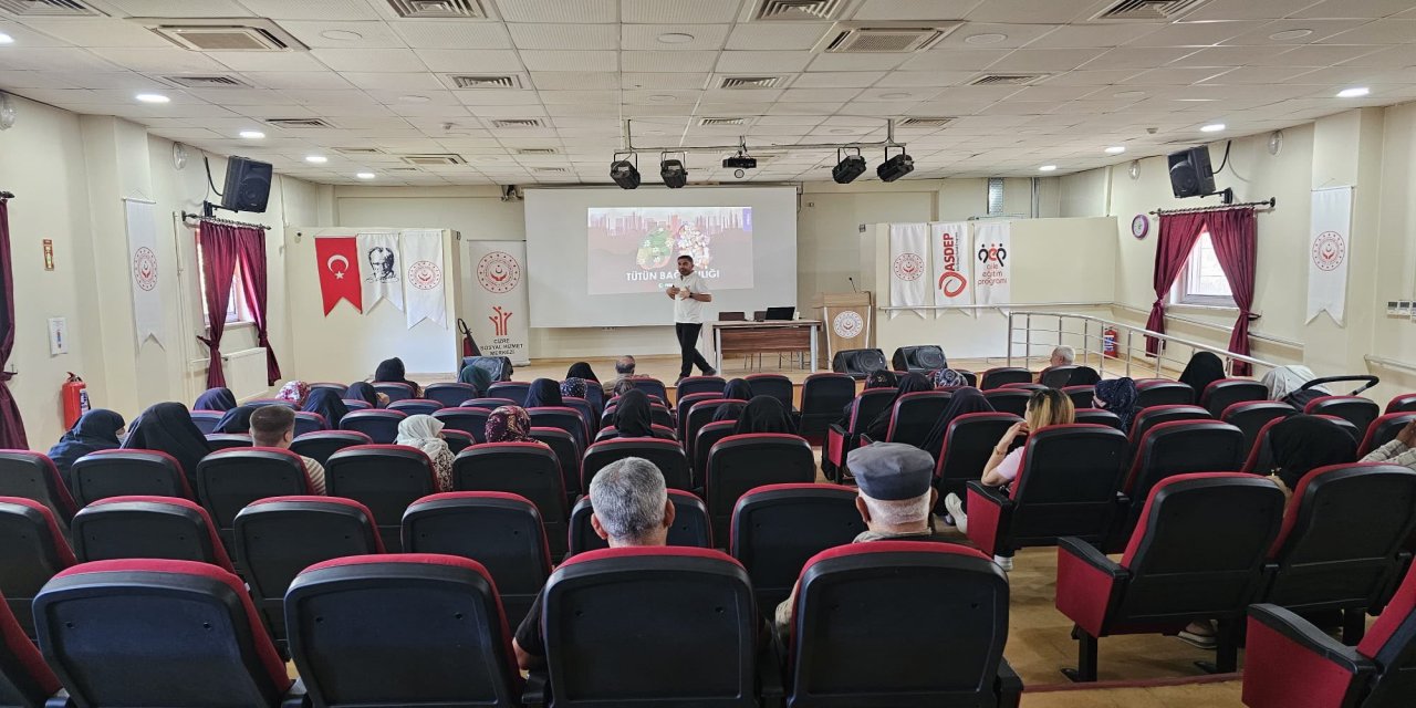 Cizre’de Evde Bakım Yardımı Alan Ailelere Bilgilendirme Eğitimi