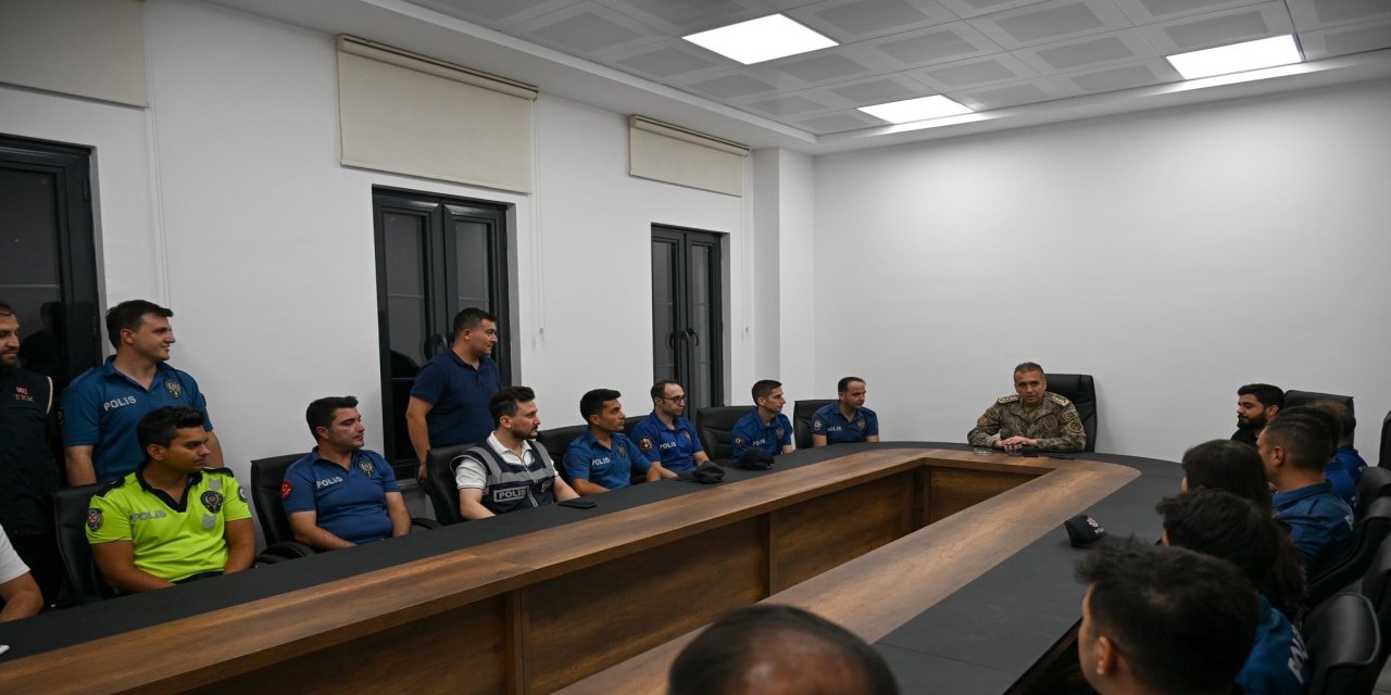 Beytüşşebap’ta Emniyet Ekibiyle Yeni Dönem İstişaresi