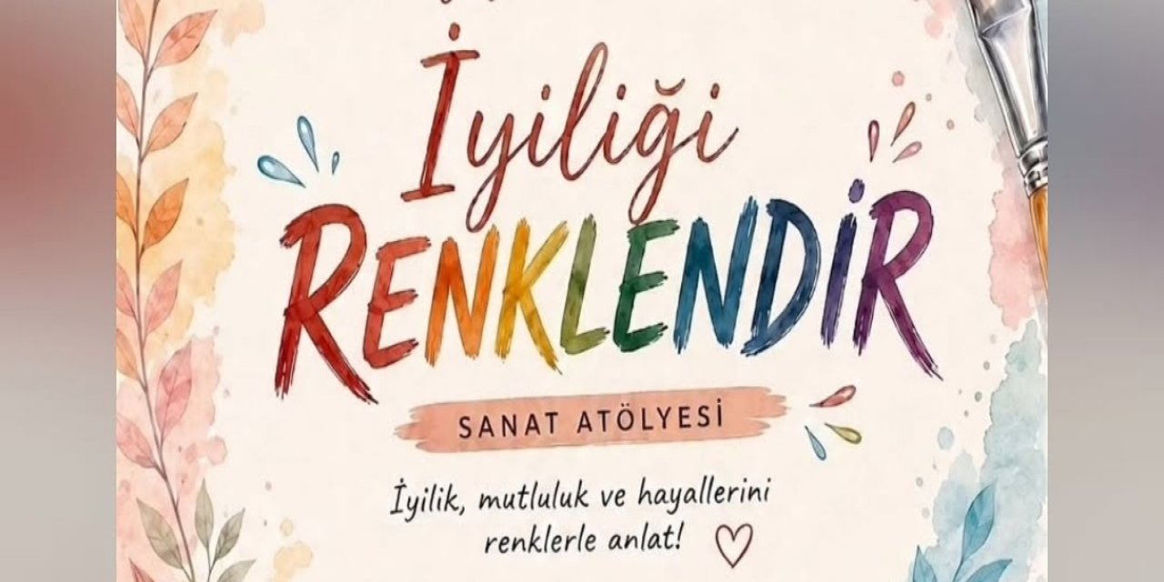 Şırnak Halk Kütüphanesinde Sanat Atölyesi Etkinliği