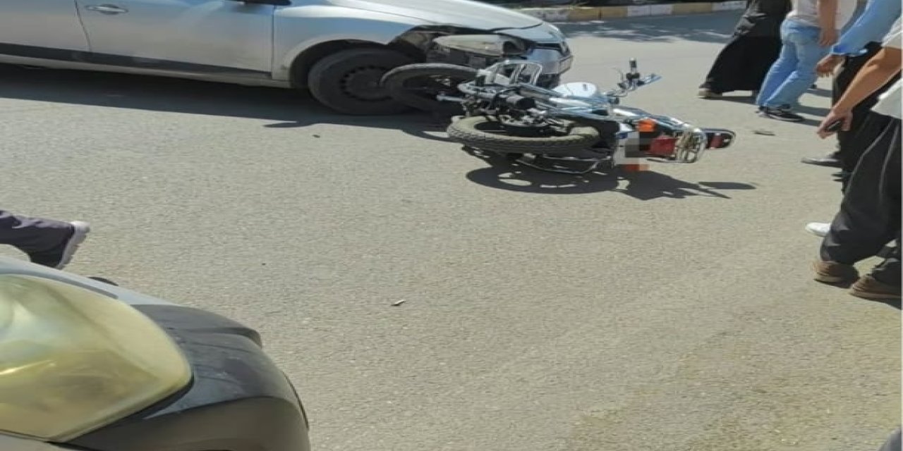 Şırnak’ta motosiklet kazası: 1 kişi yaralandı
