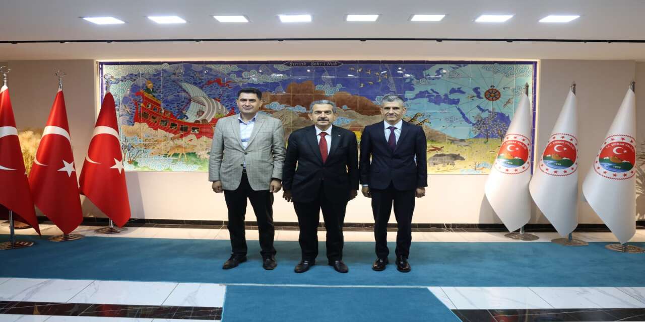 Şırnak Valisi Ekici’ye Sendika Başkanlarından Ziyaret