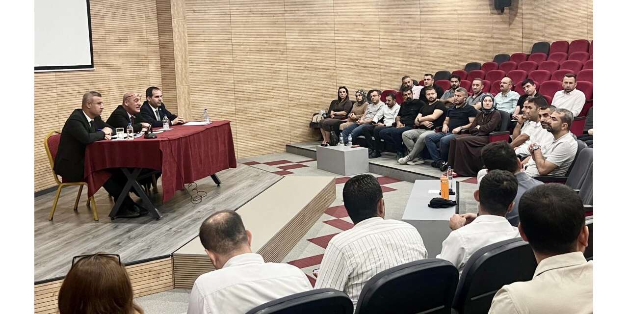 Şırnak’ta Anaokulu Müdürleriyle Yeni Eğitim Yılı Hazırlığı
