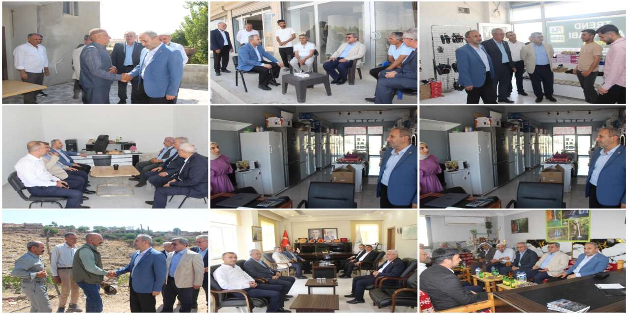 HÜDA PAR Genel Başkan Yardımcısı Demir, Şırnak'ta esnaf ve vatandaşlarla buluştu