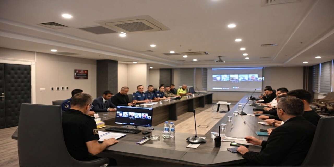 Şırnak’ta Ağustos Ayı Güvenlik Toplantısı gerçekleştirildi