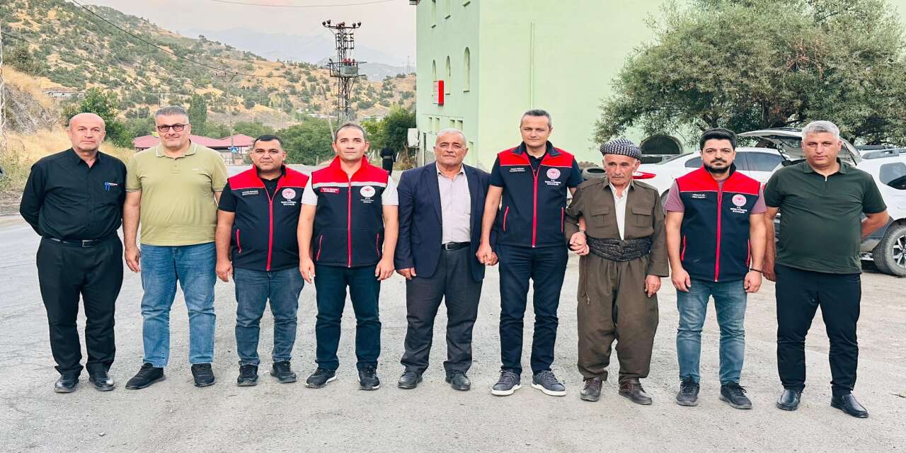 Irak Sınırındaki Köylerde Hayvan Sağlığı İncelemesi