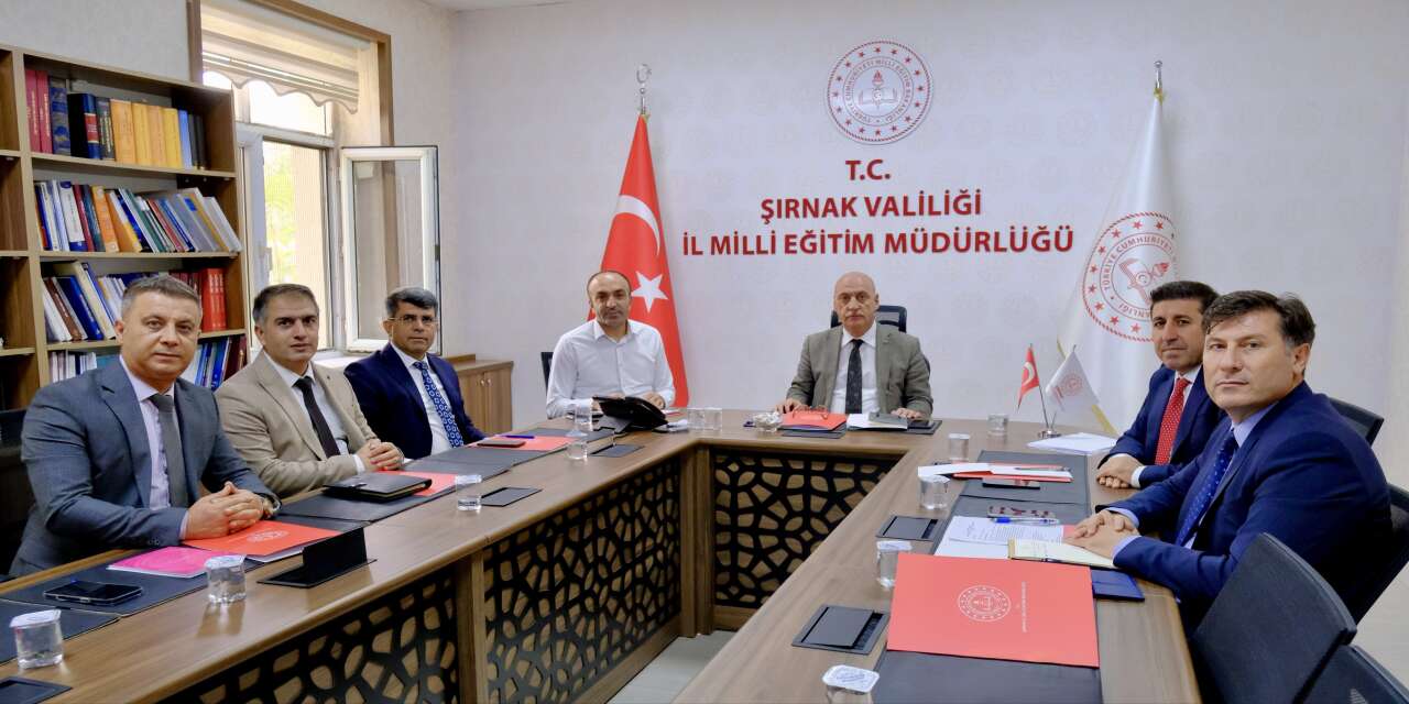 Şırnak’ta 2026-2027 Eğitim Öğretim Yılı İçin Sene Başı Toplantısı
