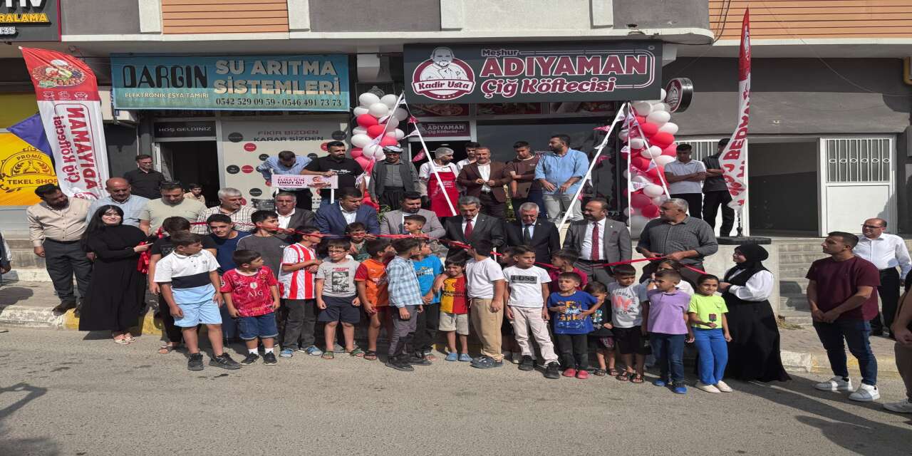 Şırnak’ta Yeni Çiğköfteci İşletmesi Hizmete Girdi