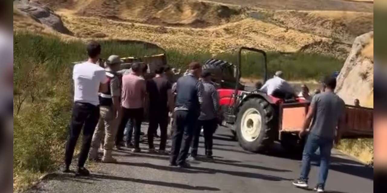 Siirt'teki traktör Kazasınca Can Pazarı!