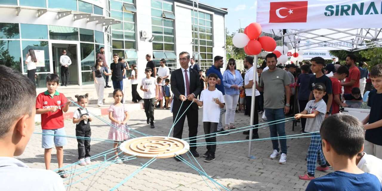 Şırnak’ta Gençlerin Yaz Sonu Heyecanı