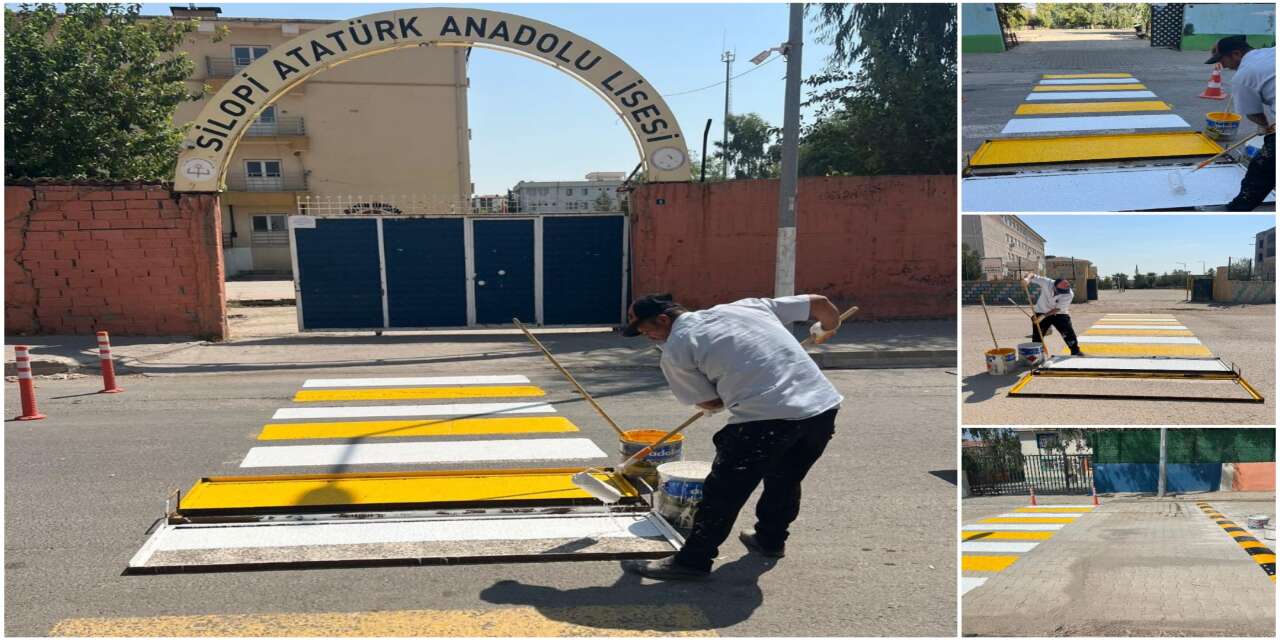 Silopi’de Okul Çevrelerinde Güvenlik Çalışmaları Sürüyor
