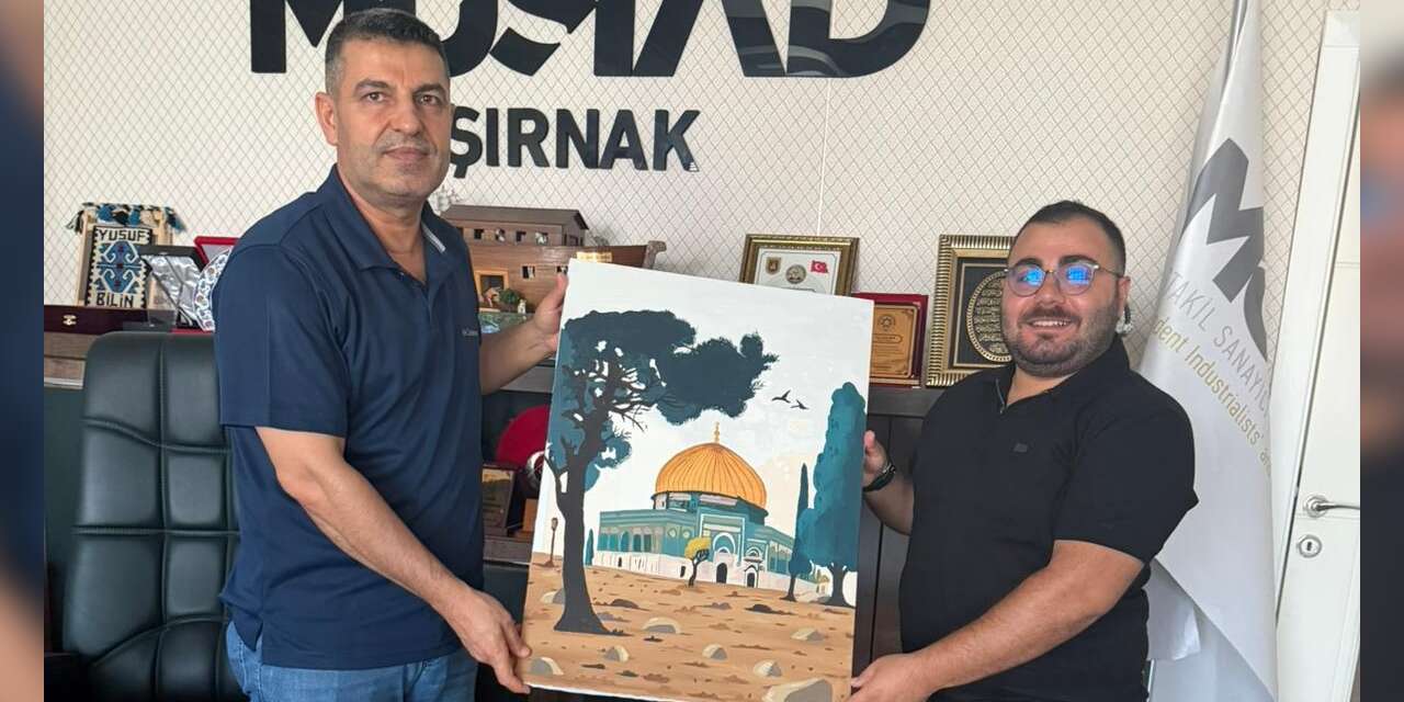 İlim Yayma Cemiyeti’nden Yusuf Bilin’e Kudüs Temalı Anlamlı Hediye