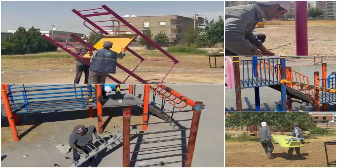 Silopi’de Parklara Dev Dokunuş: Eski Ekipmanlar Söküldü, Modern Dönem Başladı!