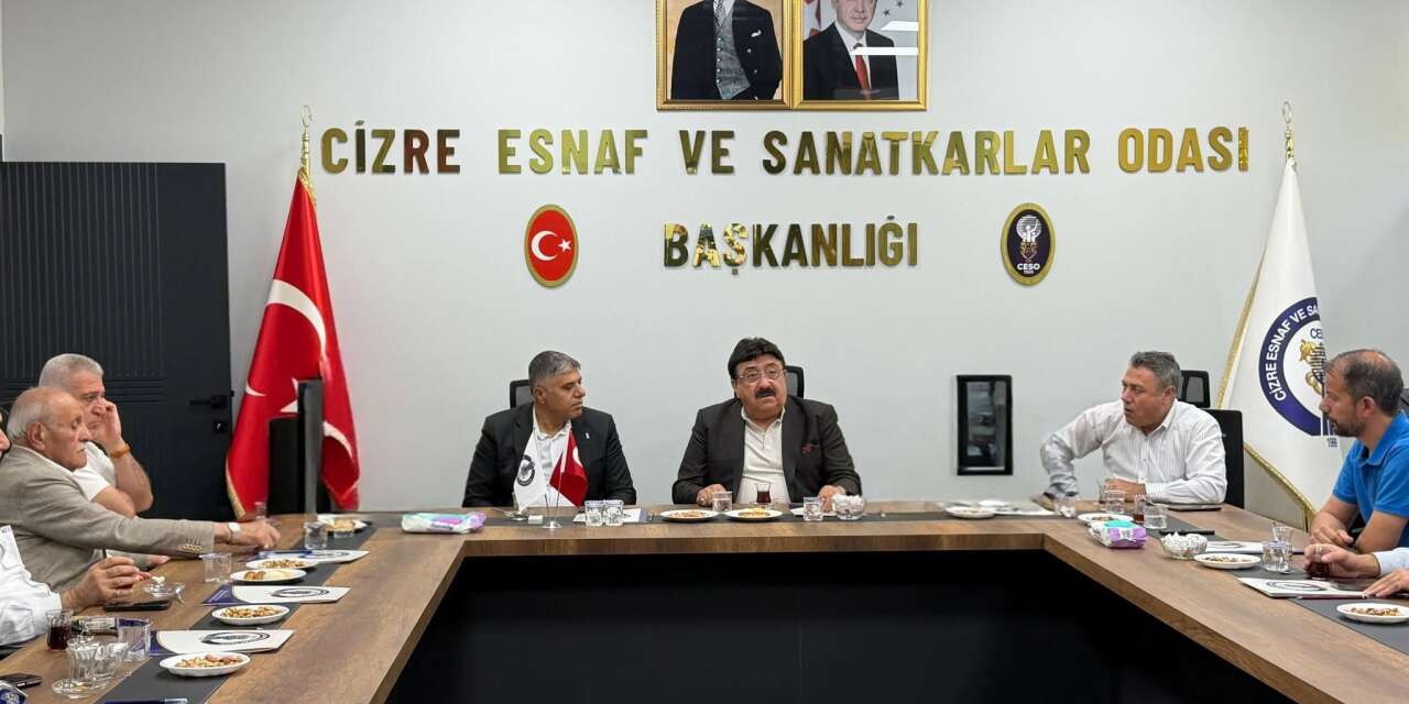 Cizre’de Yerel Ticaret İçin Önemli Görüşme