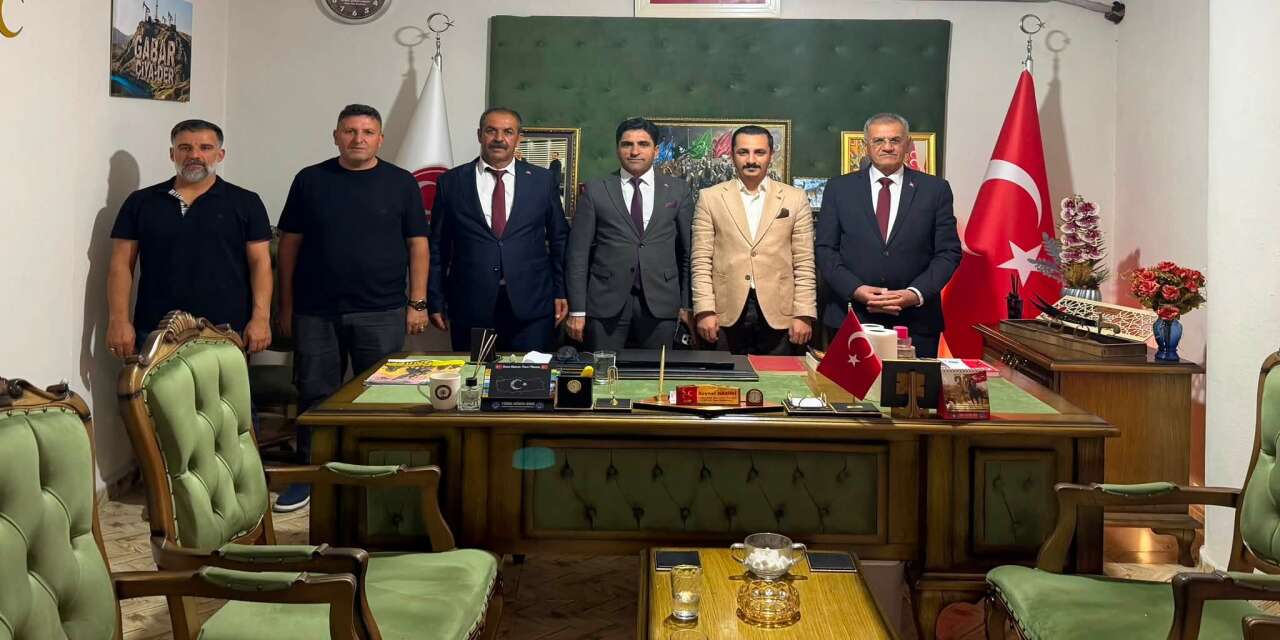 Eruh heyetinden MHP Cizre ilçe Başkanı Haşimi’ye ziyaret