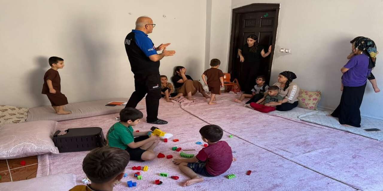 Cizre’de Öğrencilere Afet Bilinci Eğitimi Verildi