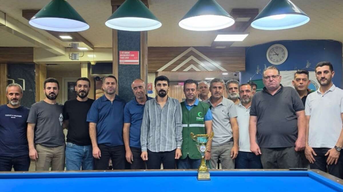 ​Şırnak’ta 43 sporcunun nefes kesen mücadelesine sahne olan 3 Bant Bilardo İl Şampiyonası 2. Etabı tamamlandı. İşte dev organiza