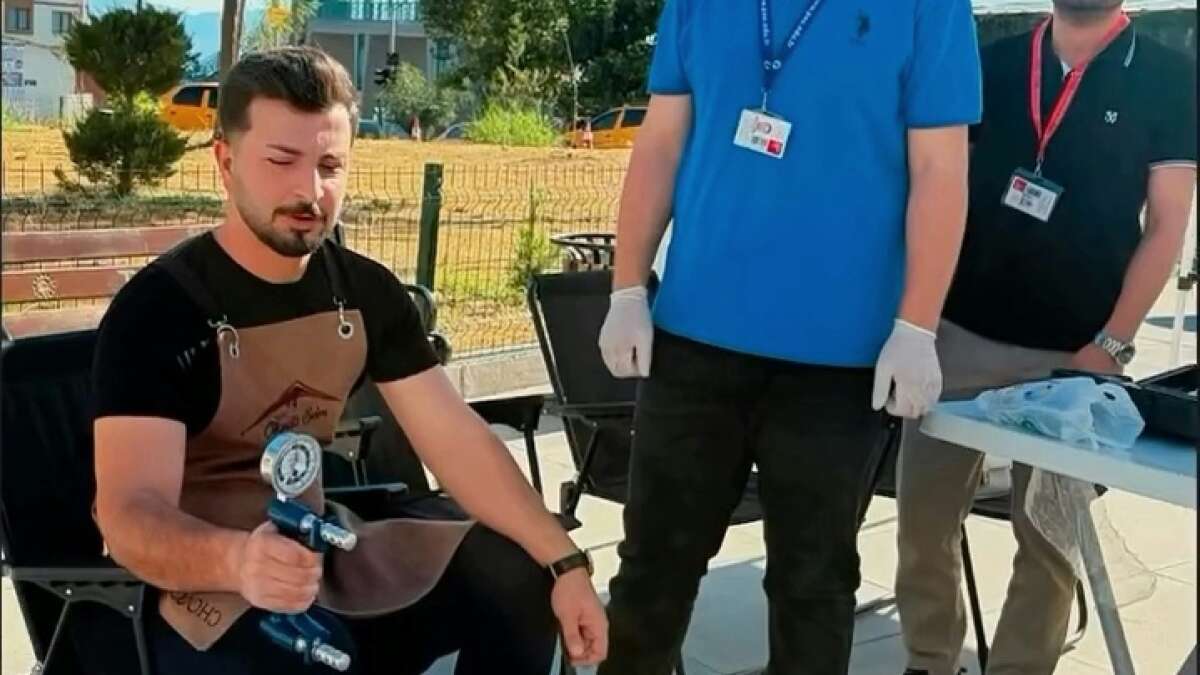Şırnak’ta Vatandaşlar Şaşırdı! Kan Şekeri ve Güç Testi Aynı Anında Yapıldı