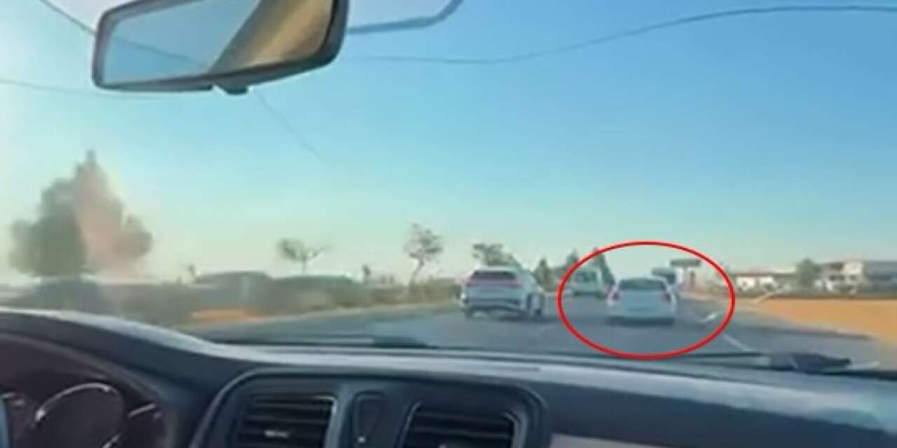Akan Trafikte Makas Dehşeti Kameraya Yansıdı