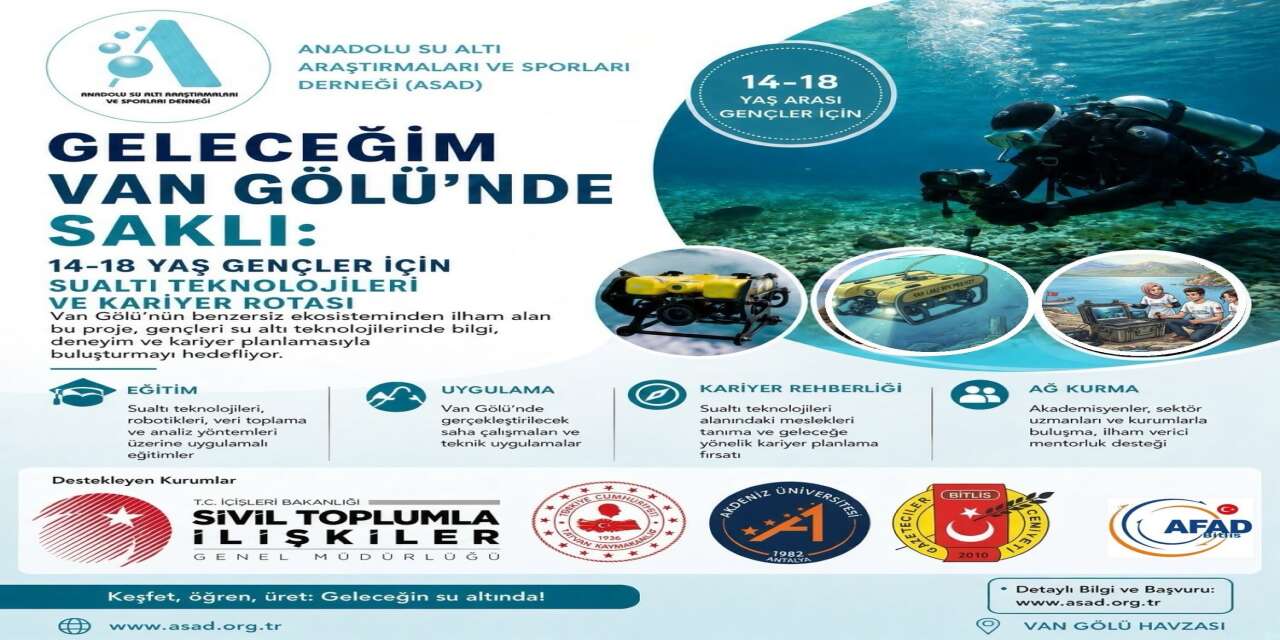 Van Gölü’nün gizemi sualtı robotlarıyla çözülecek