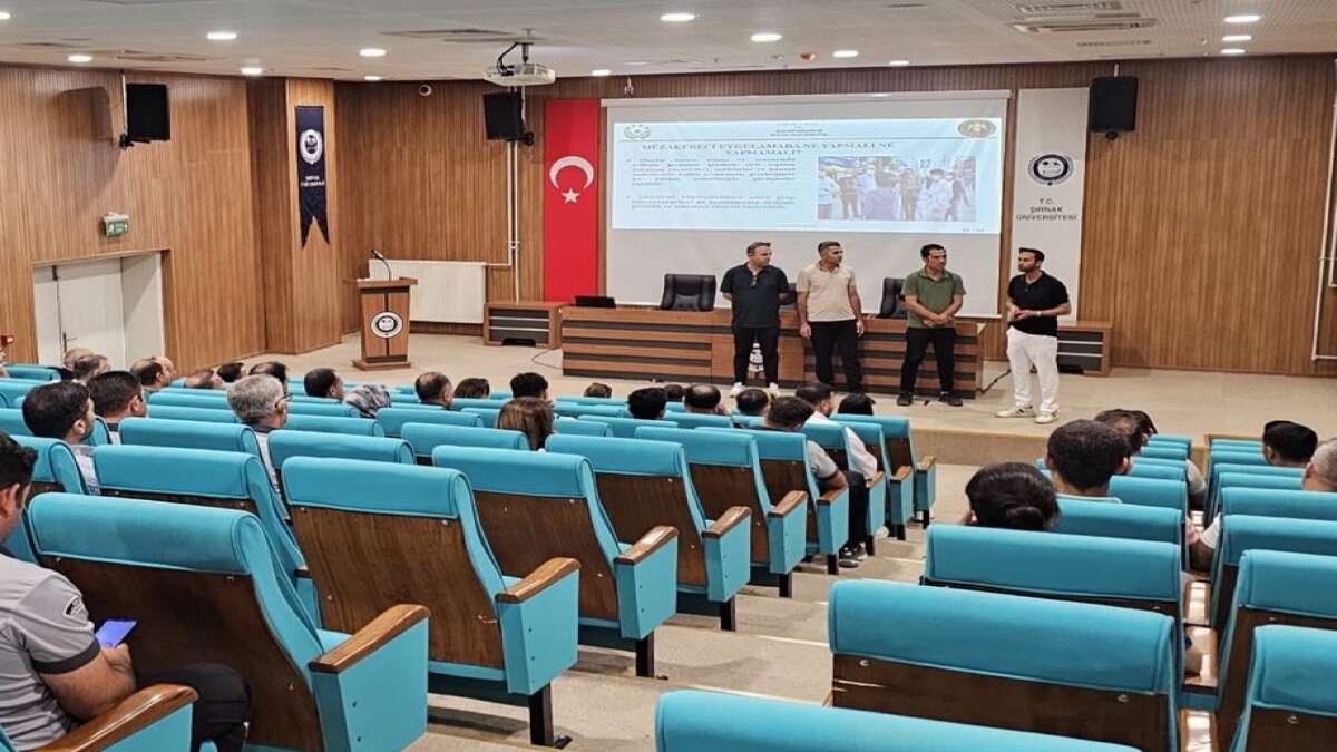 Şırnak’ta Güvenlik Görevlilerine Kapsamlı Mesleki Gelişim Eğitimi