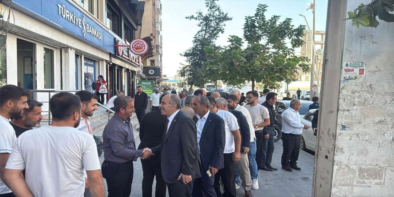 CHP Silopi’de Yeni Dönem: Göreve Atanan Şıvan Usal’a İlk Ziyaret Şırnak’tan!