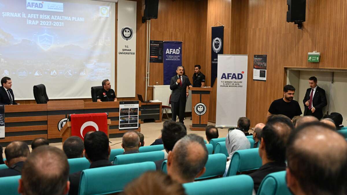 Şırnak’ta Kritik Afet Zirvesi: Olası Riskler İçin Masaya Oturdular!