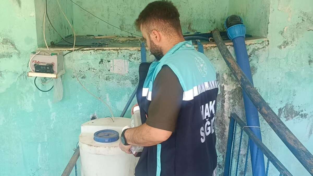 Şırnak’ta Köylerin İçme Suları Kontrol Ediliyor