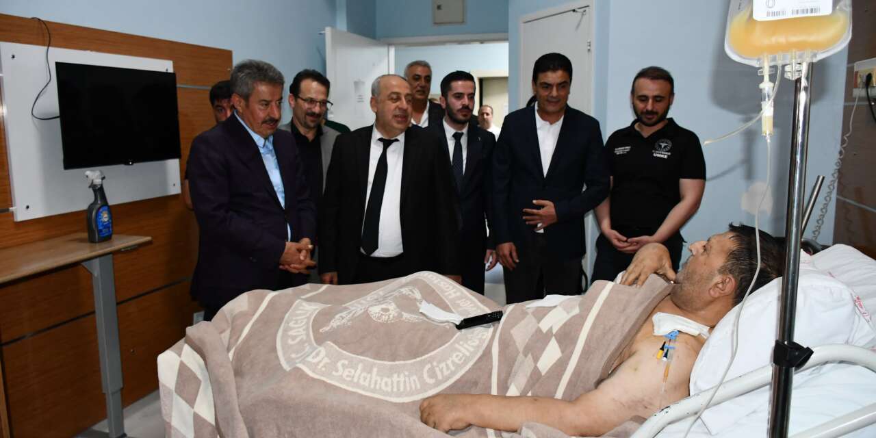 Vekil Tatar, Cizre Devlet Hastanesinde İncelemelerde Bulundu