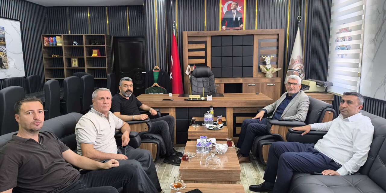 Cizre Müftüsü Özdemir’den Sanayi Sitesi Kooperatifine Ziyaret