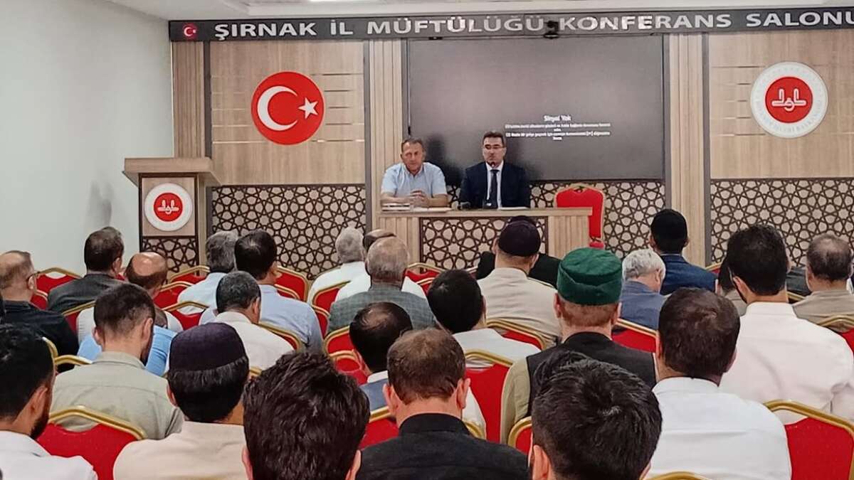 Şırnak'ta Din Görevlileri Bir Araya Geldi: O Konular Tek Tek Masaya Yatırıldı!