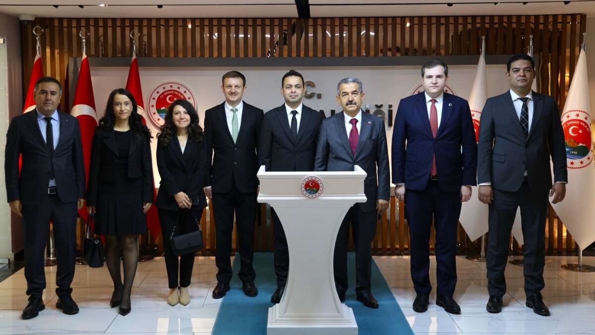 Vali Birol Ekici’den Bakanlık Heyetine Kabul: Şırnak’ta Önemli Görüşme!
