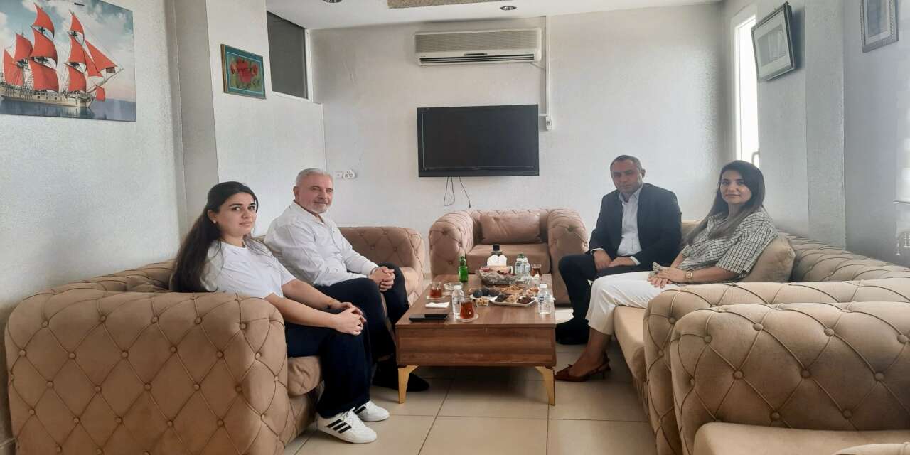 Silopi Kaymakamı Partal, ADD Başkanı Dündar Kesik’i Ziyaret Etti