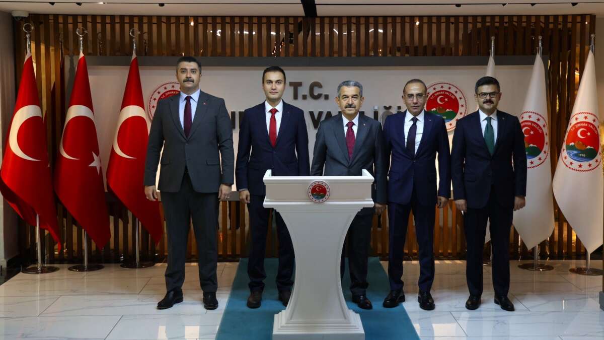 Adalet Bakanlığı Heyeti Şırnak'ta: Valilikte Ziyaret Mesaisi