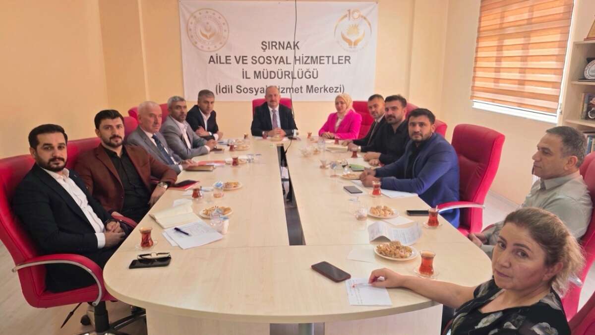 Şırnak’ta Sosyal Hizmet Merkezleri İçin İdil’de Koordinasyon Toplantısı