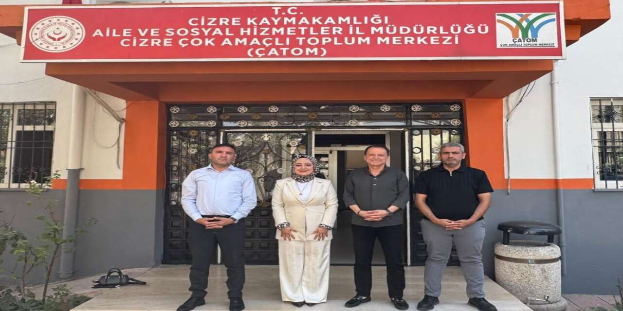 Cizre ÇATOM’da Üretim Mesaisi: Protokol Üyeleri Kursiyerlerin Eserlerini İnceledi!