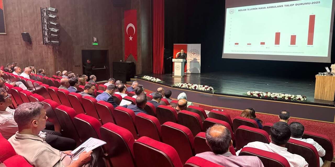 Şırnak’ın Sağlık Hizmetleri Batman’daki Bölge Toplantısında Masaya Yatırıldı