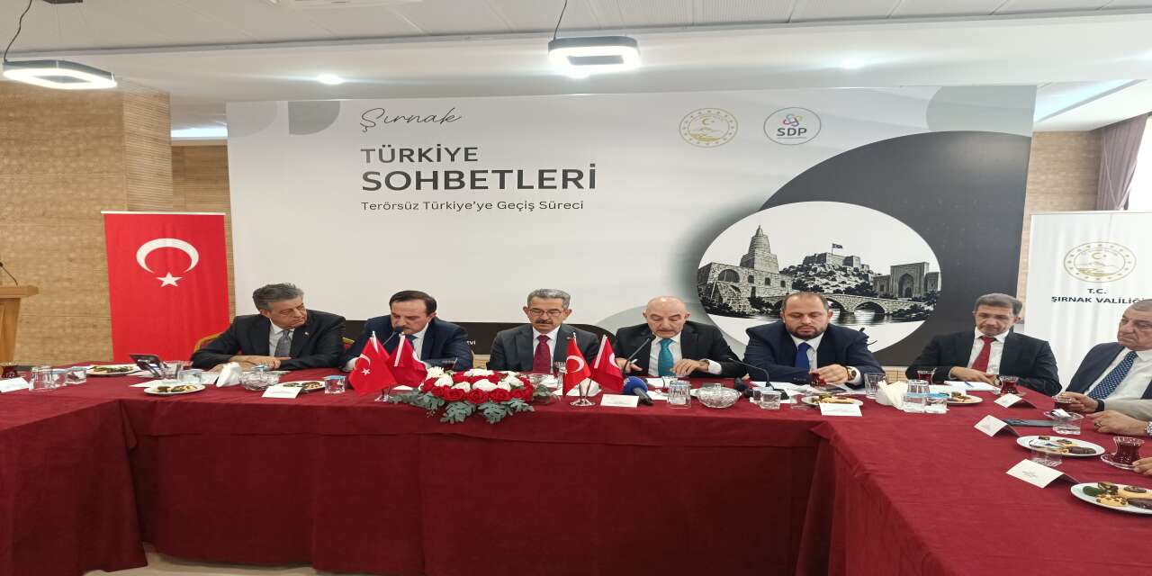 Şırnak’ta “Türkiye Sohbetleri” Buluşması Gerçekleştirildi
