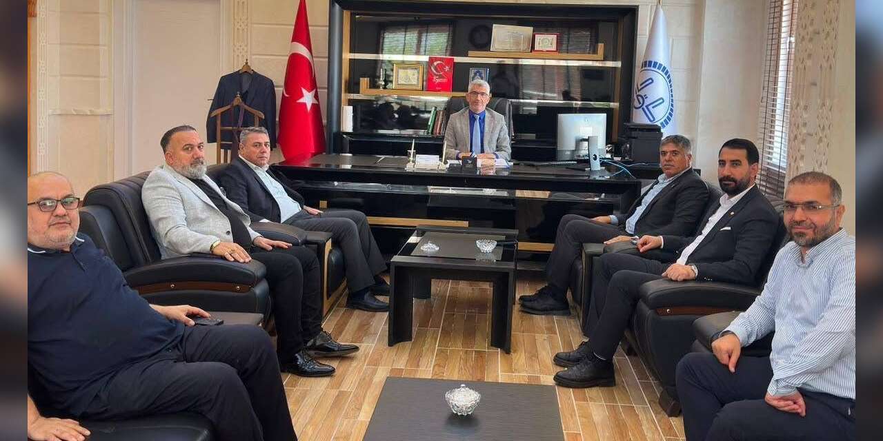 Cizre Esnafından Yeni Müftüye "Hayırlı Olsun" Ziyareti