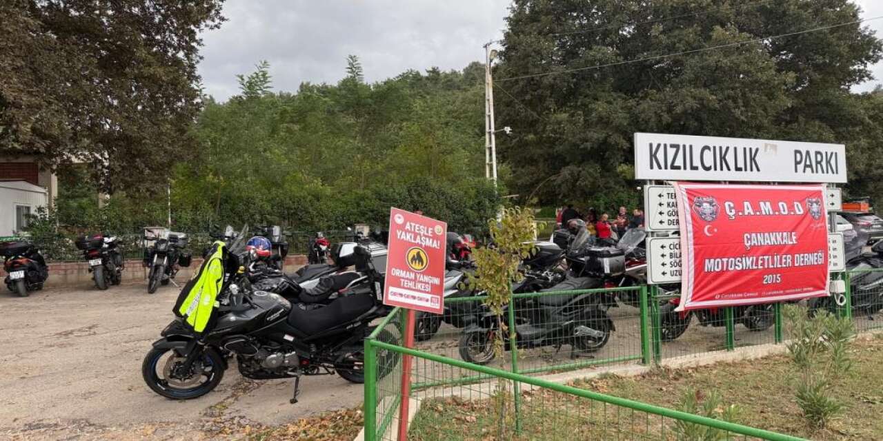 Motosiklet tutkunları Etili’de buluştu
