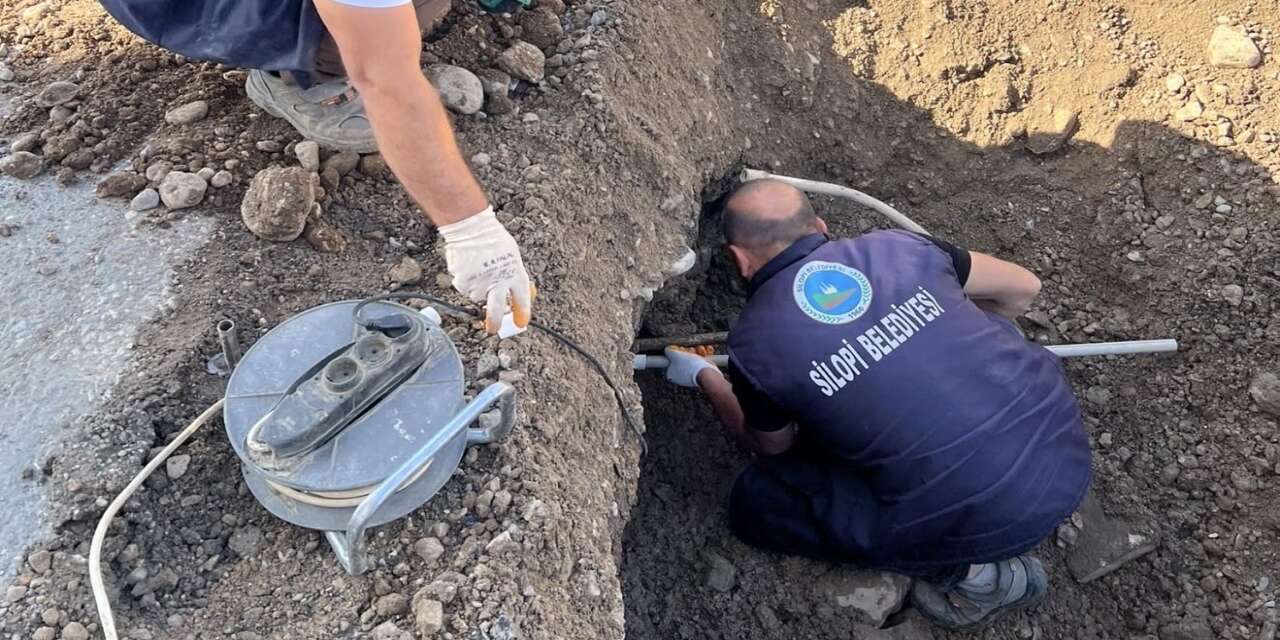 Silopi’de Su Altyapısına Belediye Müdahalesi