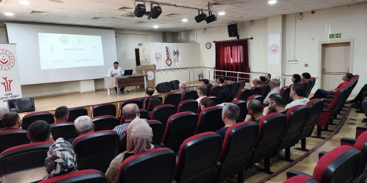 Şırnak’ta Sosyal Hizmet Personelinin Mesleki Gelişimine Destek