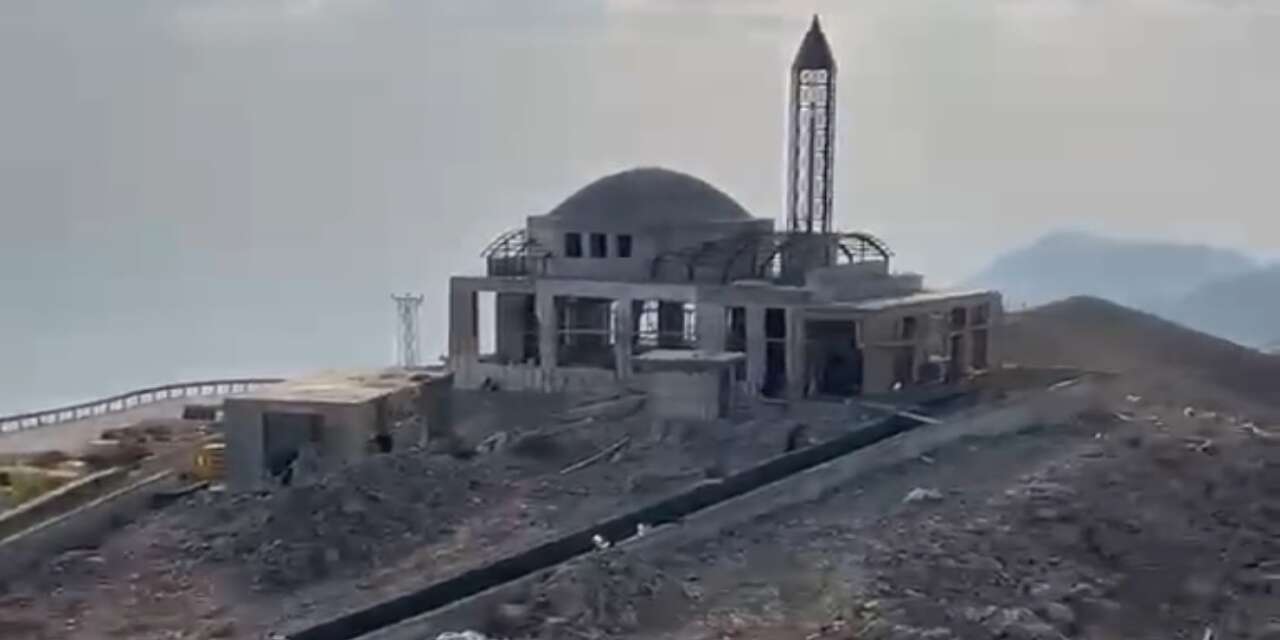 Cudi Dağı’ndaki Sefine Hz. Nuh Camii’nde çalışmalar yüzde 80’e ulaştı