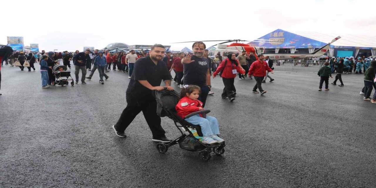 TEKNOFEST Güneydoğu coşkusuna, Yağmurda engel olamadı