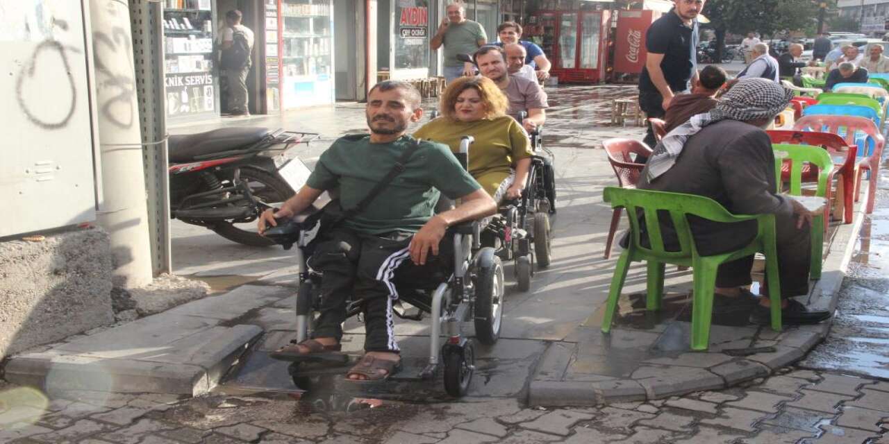 Cizre’de engelli vatandaşların erişim mücadelesi: “Acımak değil, hakkımızı istiyoruz”