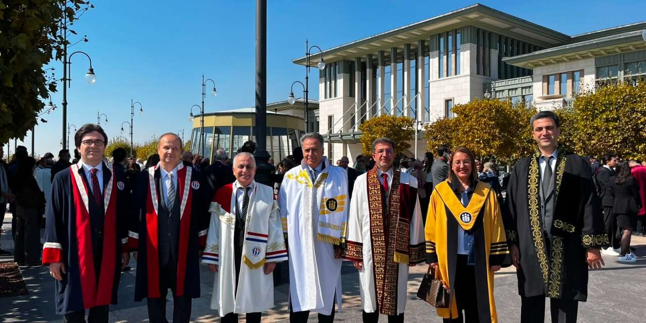 Şırnak Üniversitesi Rektörü Prof. Dr. Alkış, Beştepe’deki Akademik Yıl Açılış Töreni’nde